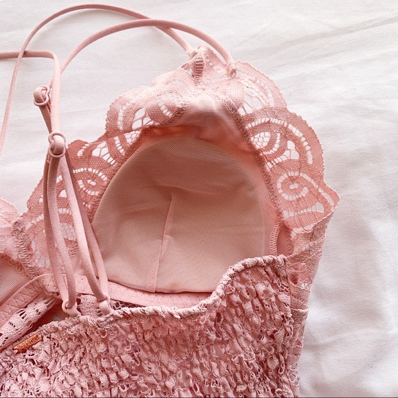 ❤️40% OFF❤️ VS PINK Light Pink Metallic Bralette - Picture 5 of 5